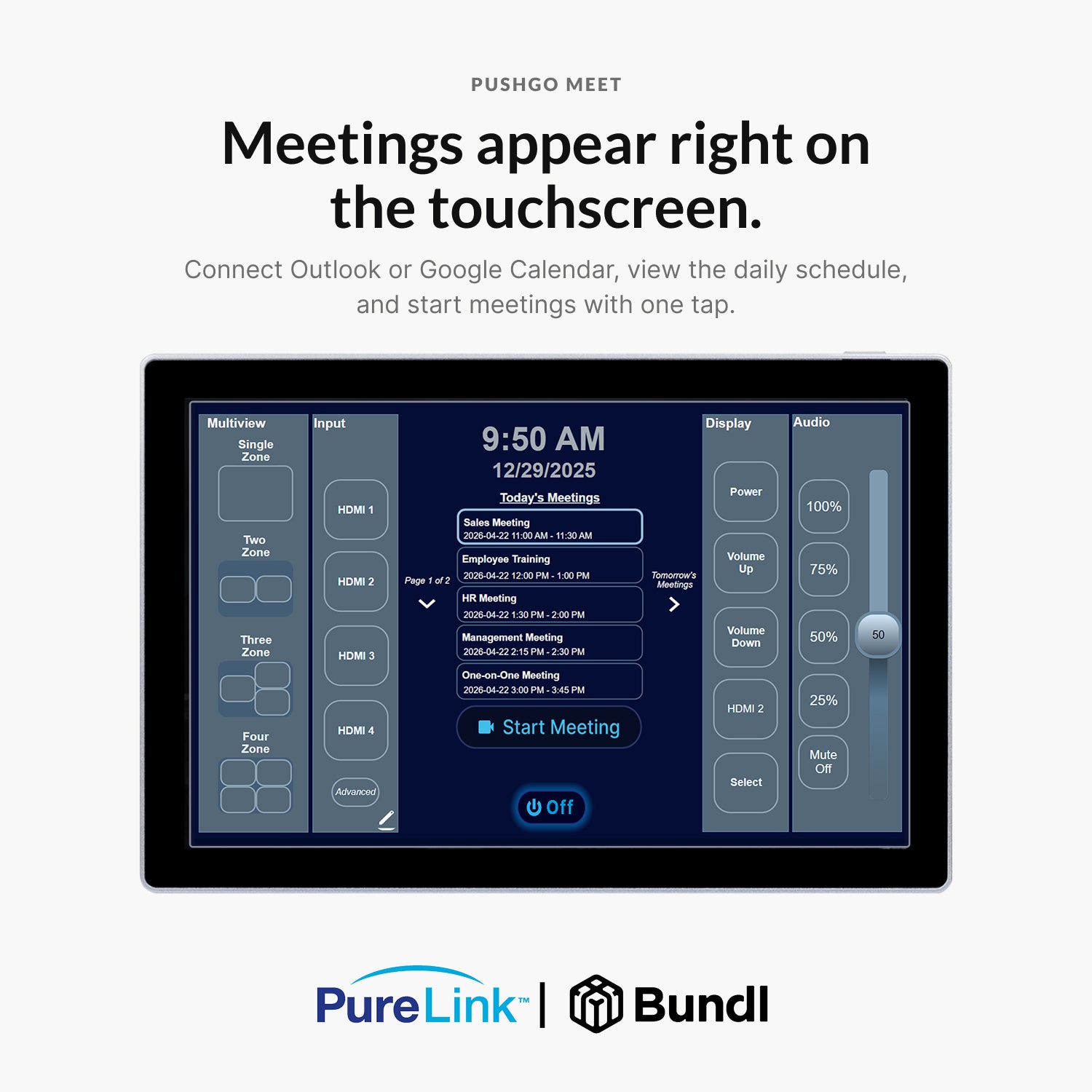 PureLink PushGo Alta - Plug-and-Play Meeting Space System