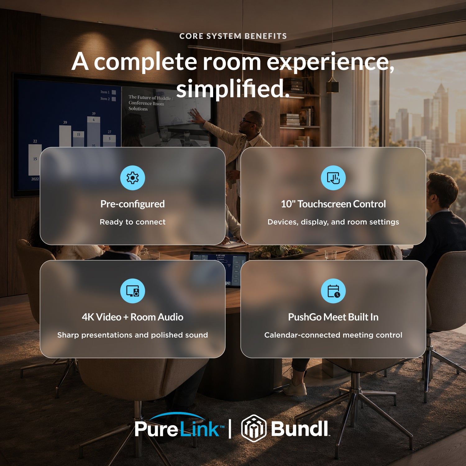 PureLink PushGo Aspen – Advanced Plug-and-Play Meeting System