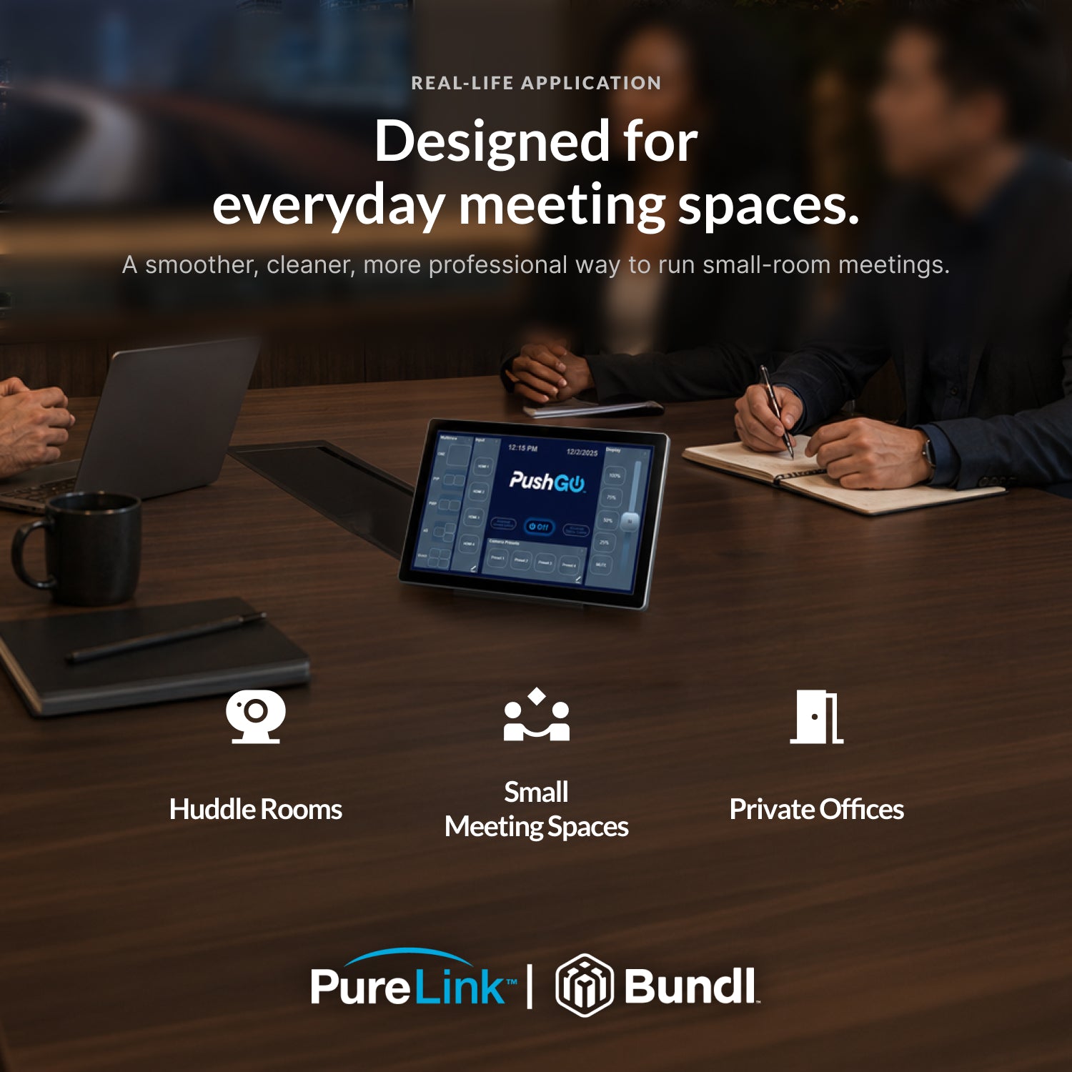 PureLink PushGo Alta - Plug-and-Play Meeting Space System