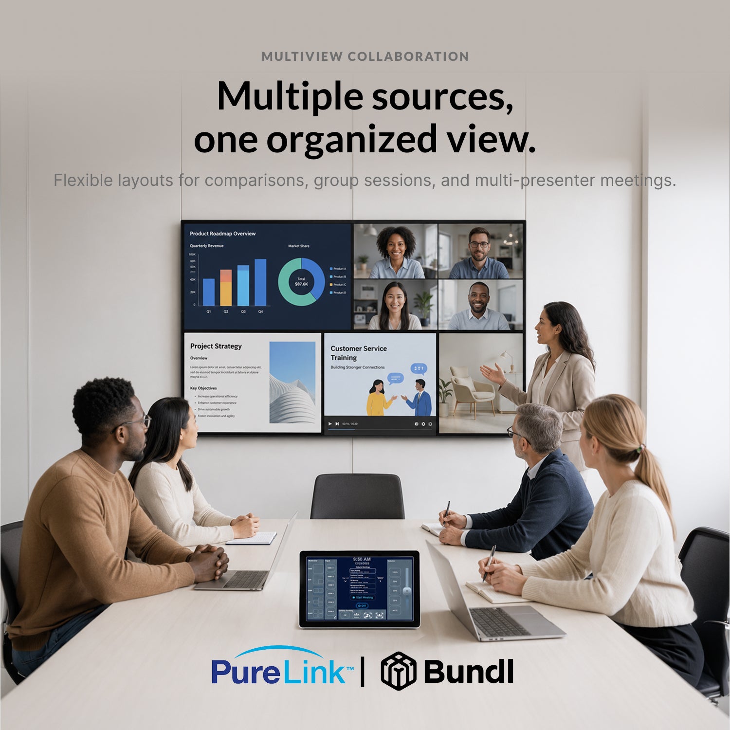 PureLink PushGo Aspen – Advanced Plug-and-Play Meeting System
