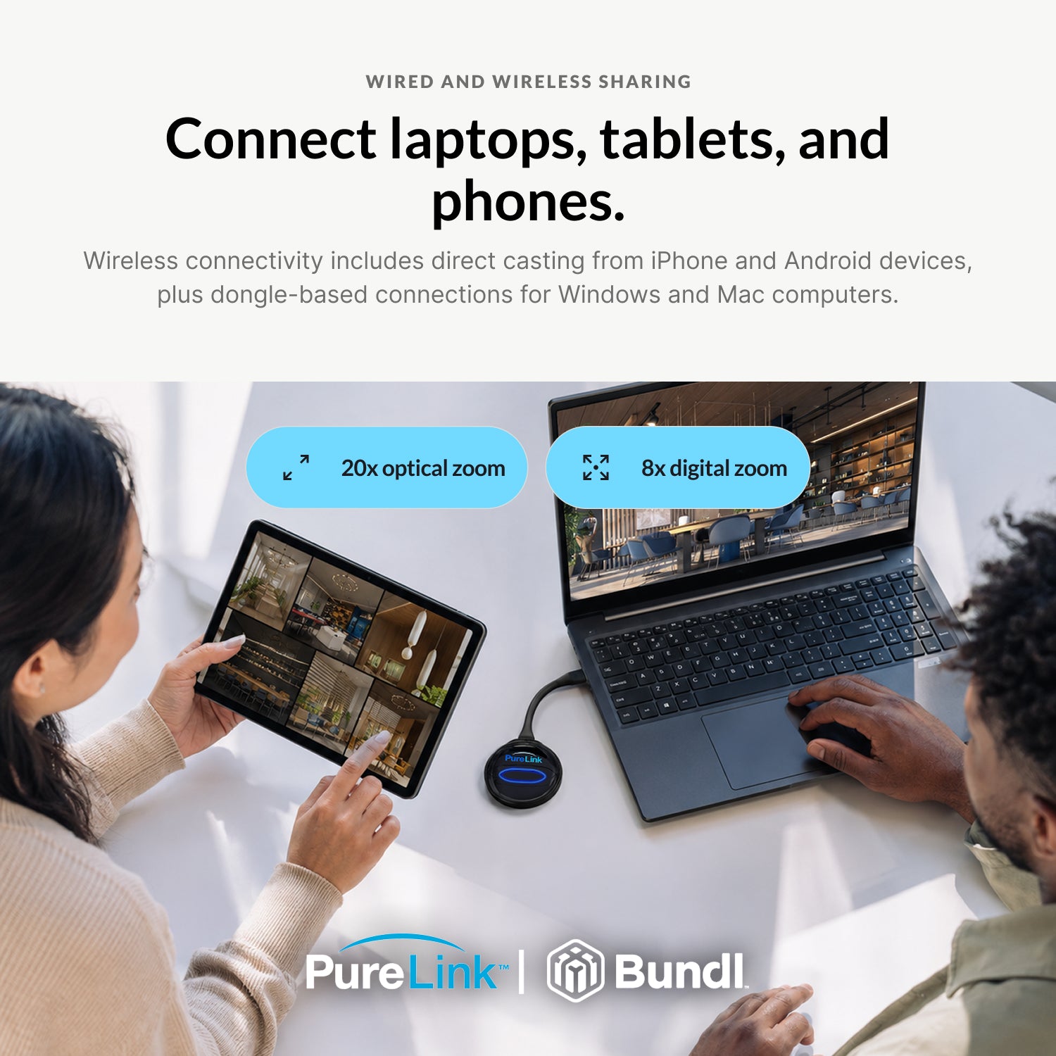 PureLink PushGo Taos – Collaborative Plug-and-Play Meeting System