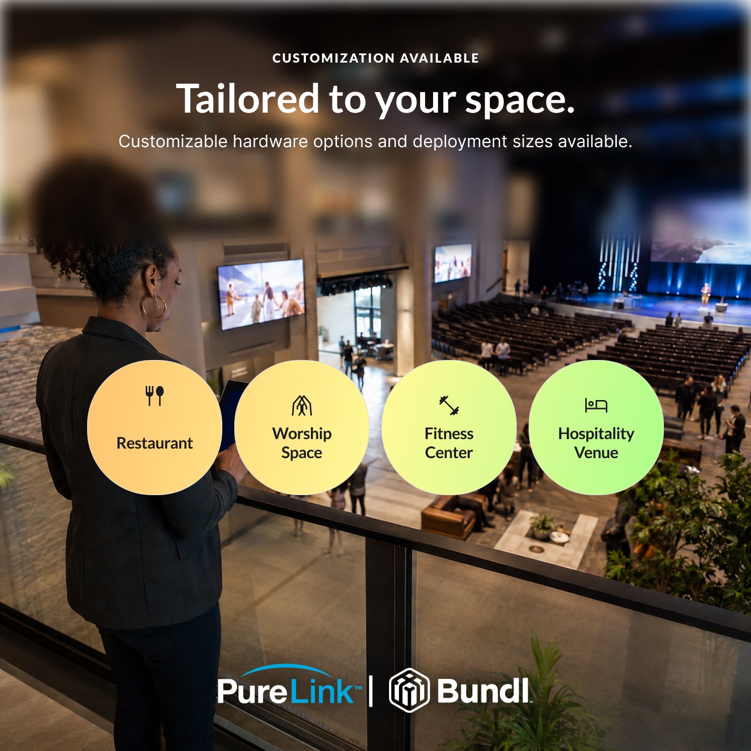 PureLink PushGo Telluride – Scalable AV over IP Streaming System for Restaurants, Worship Spaces, and Fitness Centers