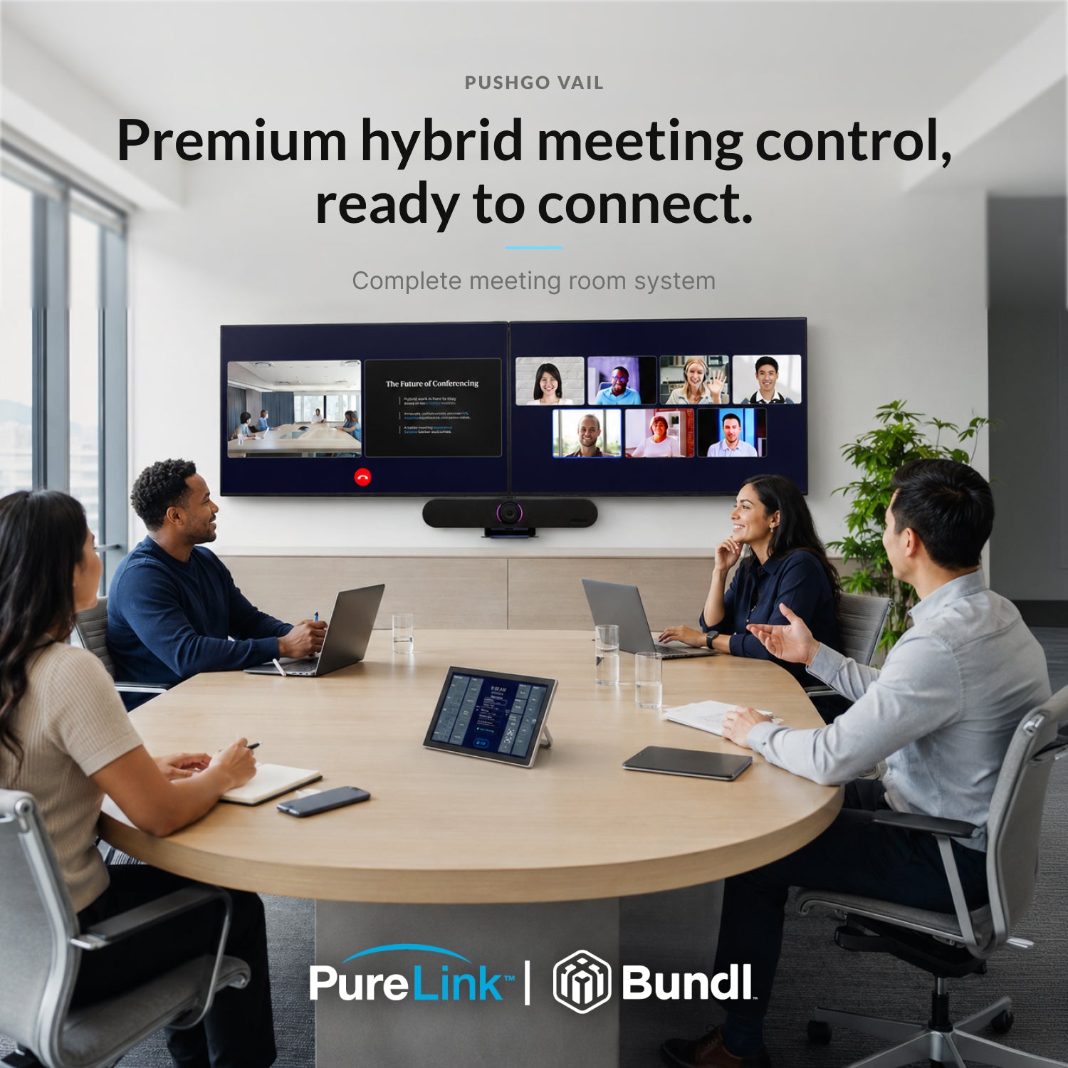 PureLink PushGo Vail – All-in-One Remote Meeting System