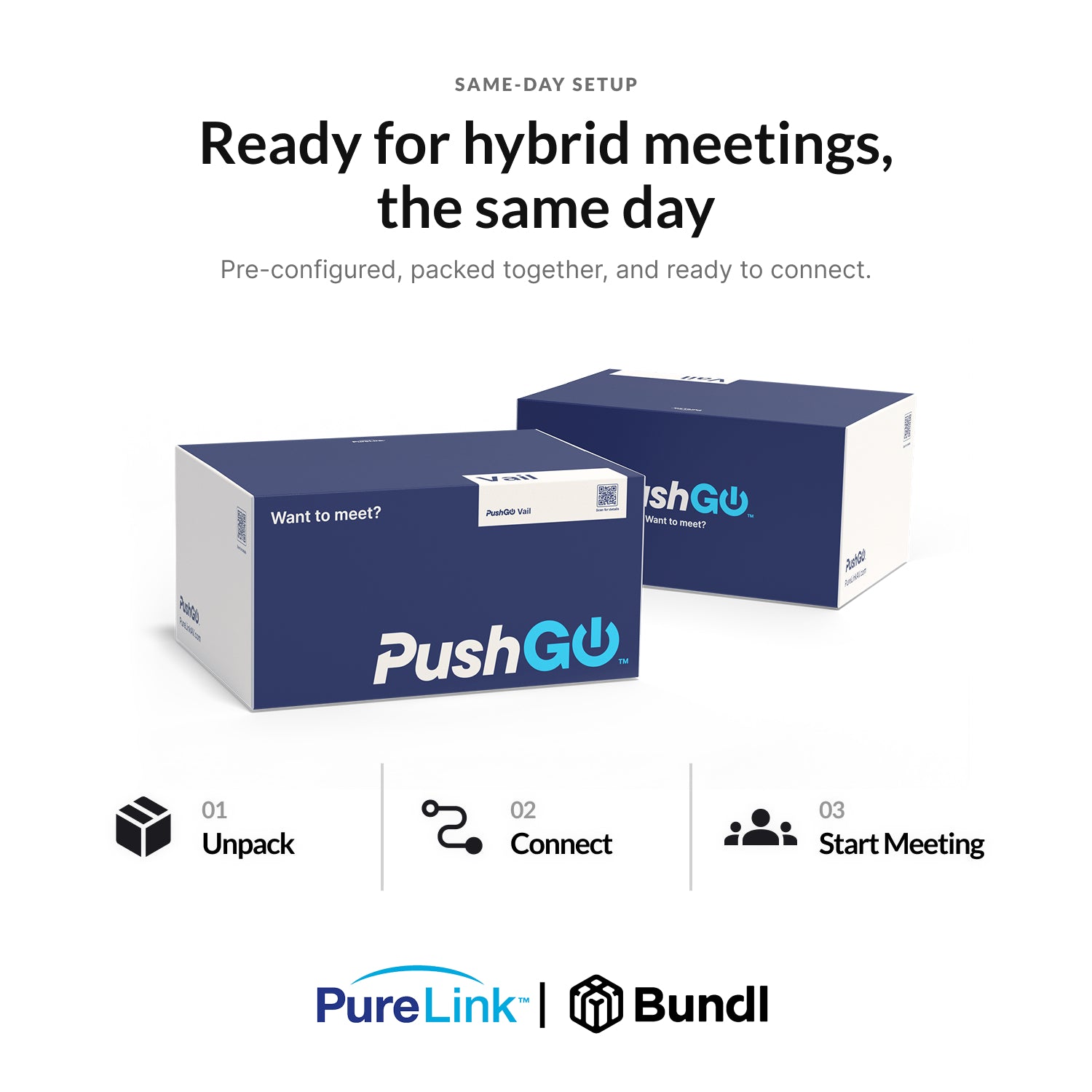 PureLink PushGo Vail – All-in-One Remote Meeting System