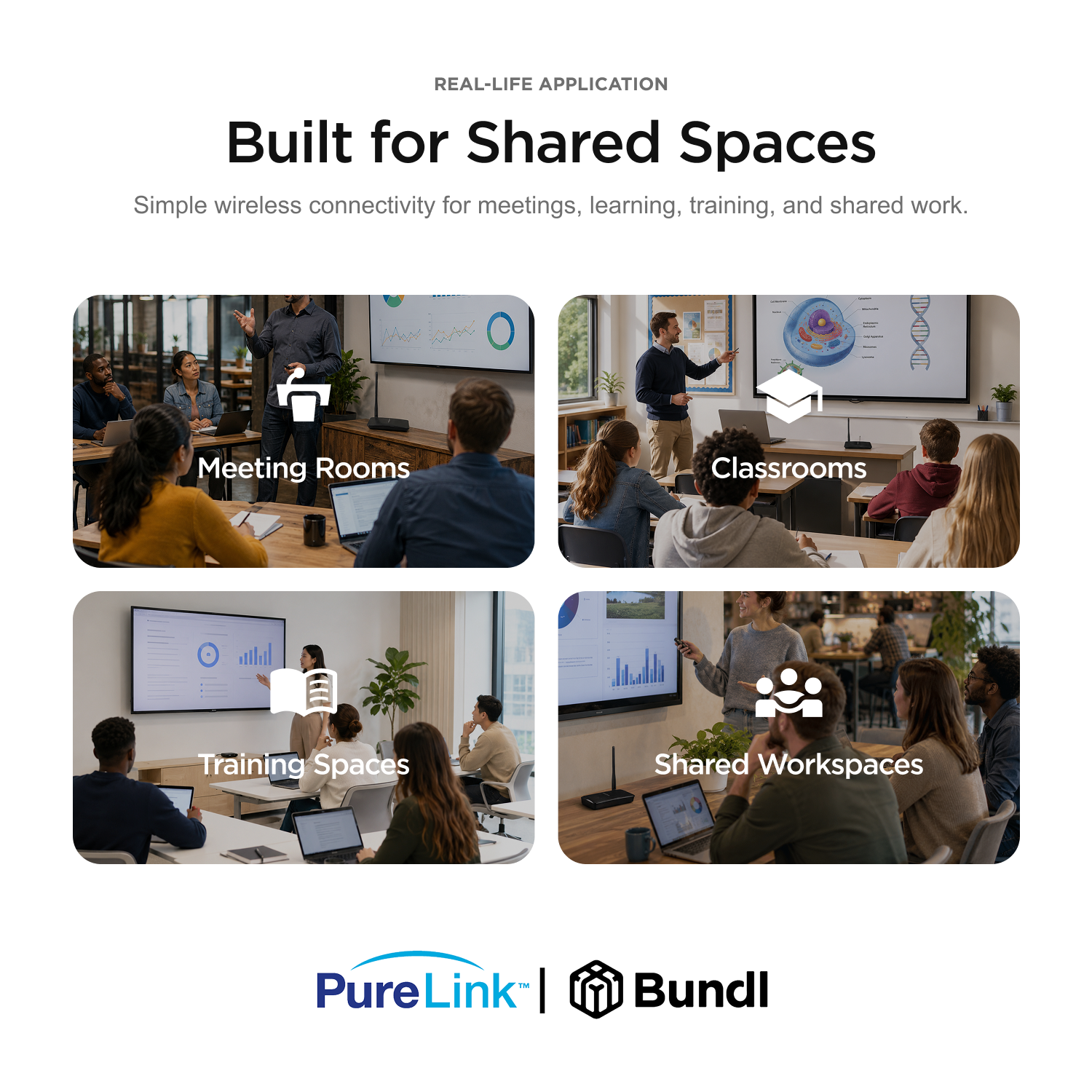 PureLink Wireless HDMI Collaboration Hub for Meetings