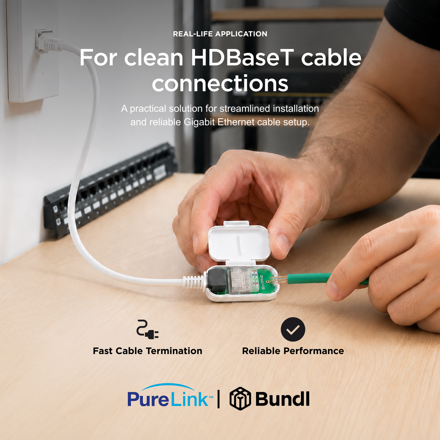PureLink Tool-Less HDBaseT Connection Kit