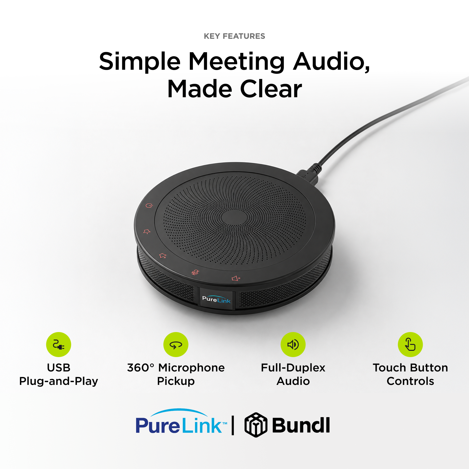 PureLink USB Speakerphone for Small and Medium Meetings