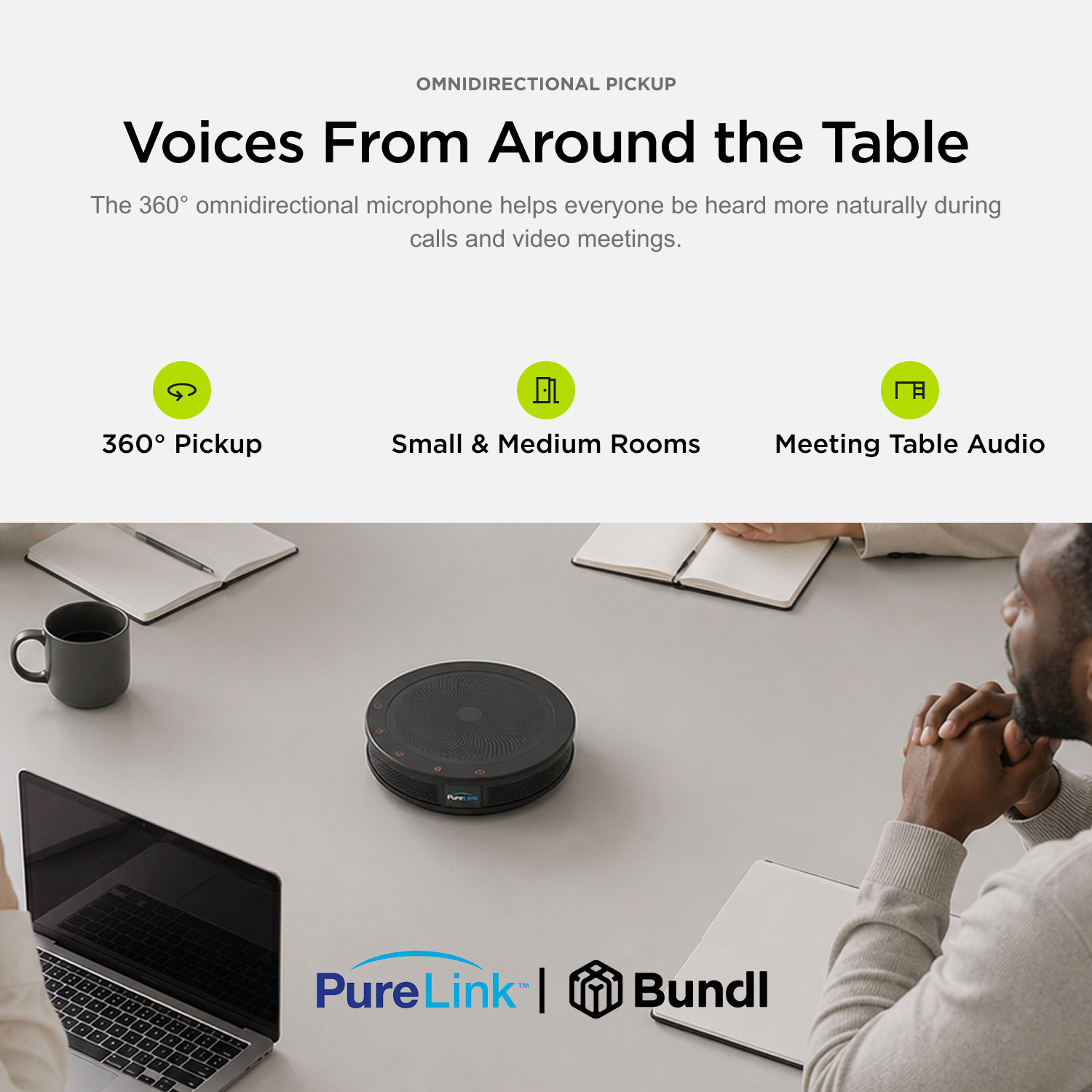 PureLink USB Speakerphone for Small and Medium Meetings