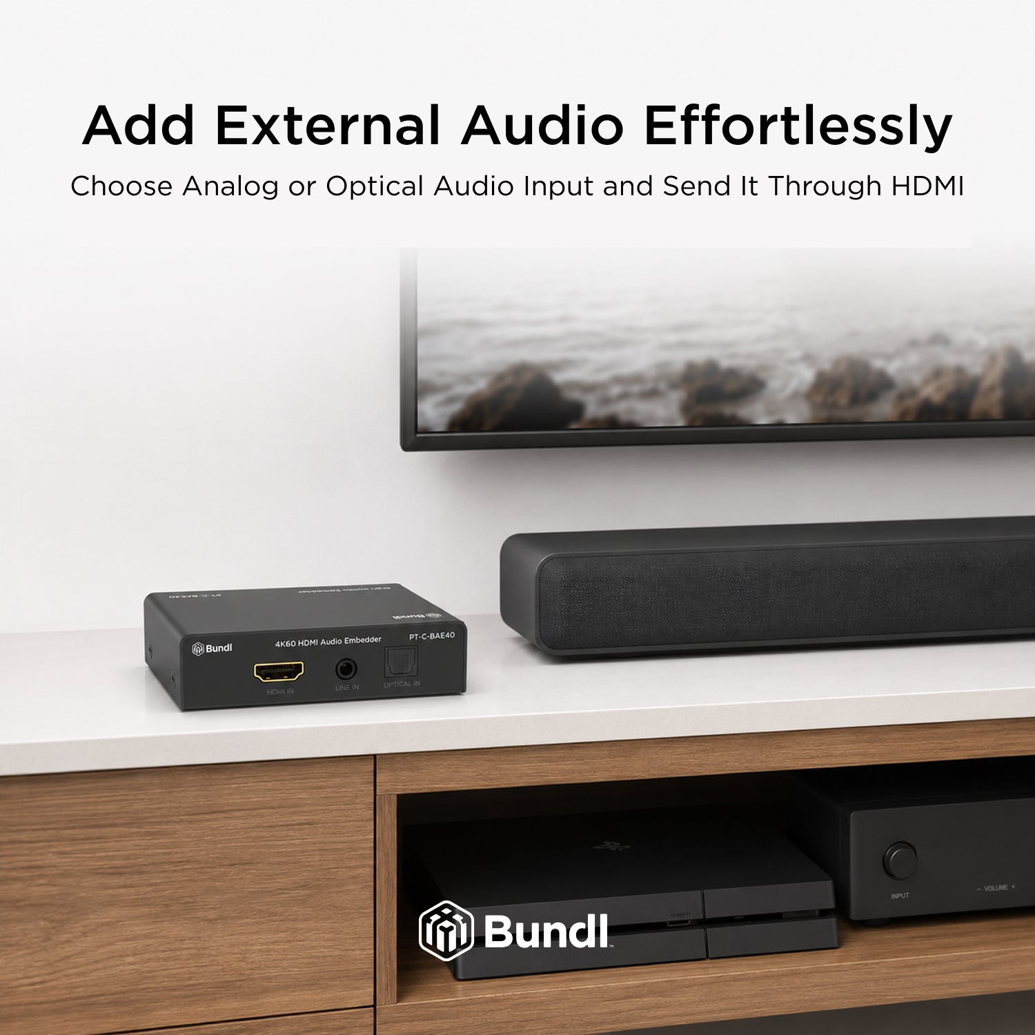 4K60 HDMI Audio Embedder