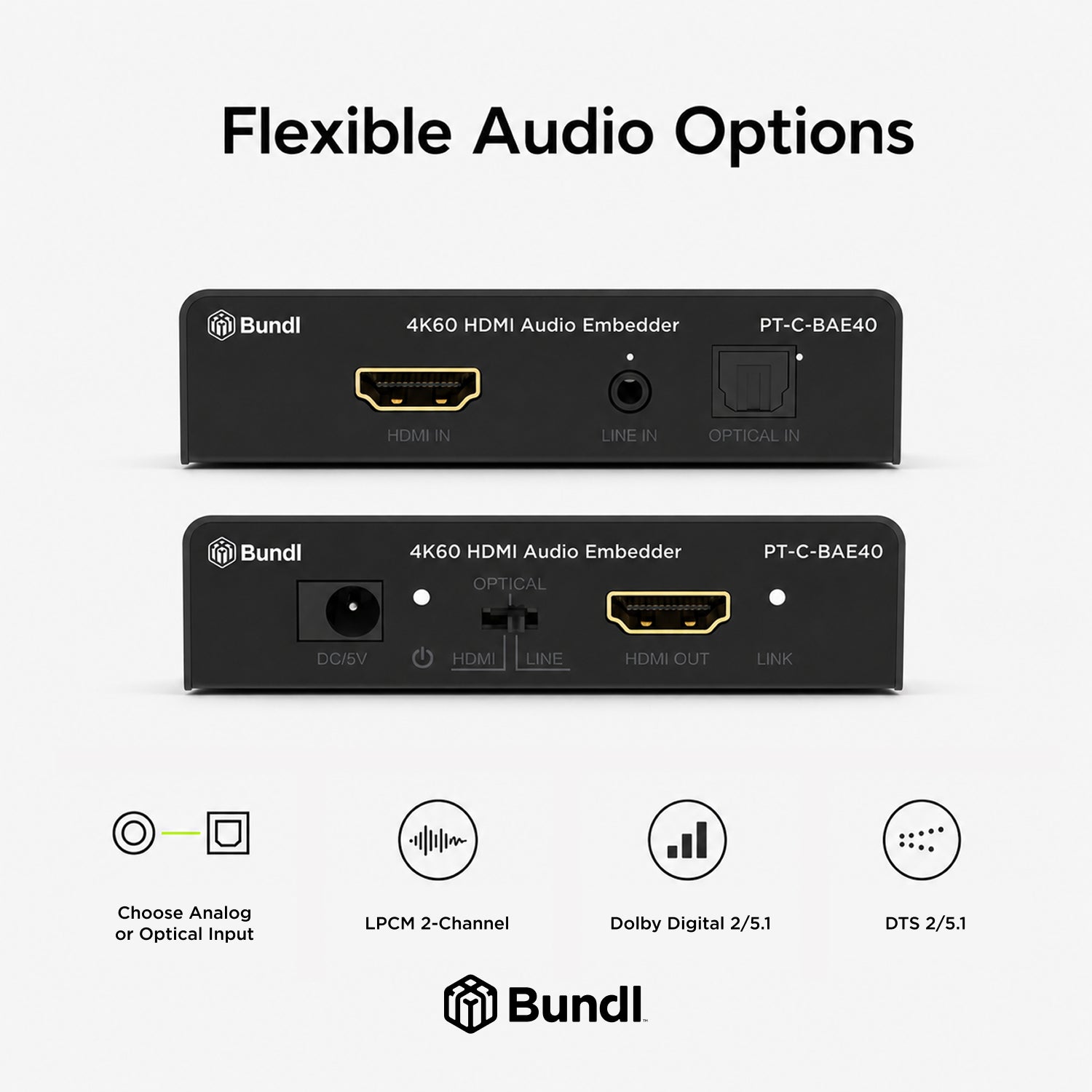 4K60 HDMI Audio Embedder