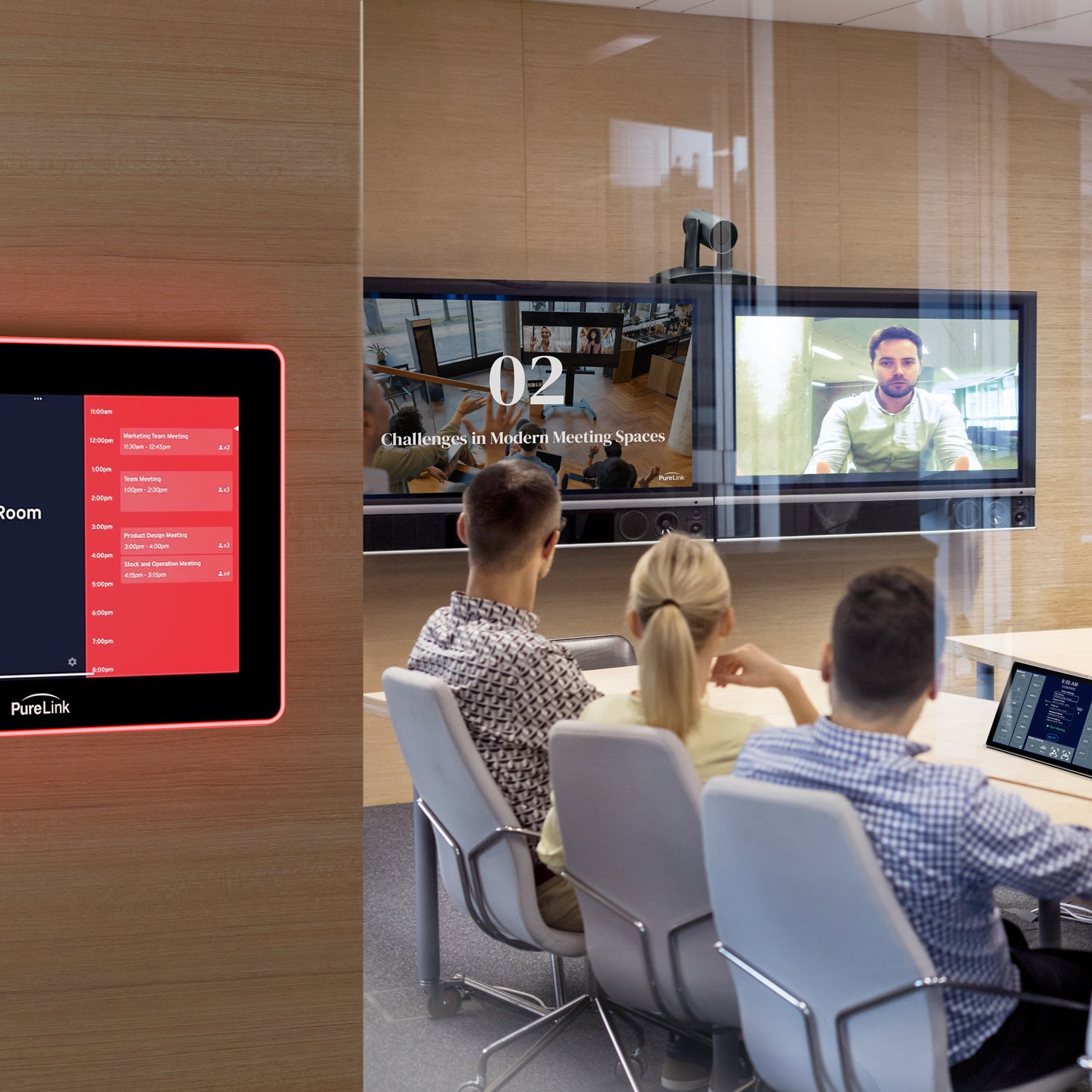 PureLink PushGo Stowe – Premium Plug-and-Play Meeting System